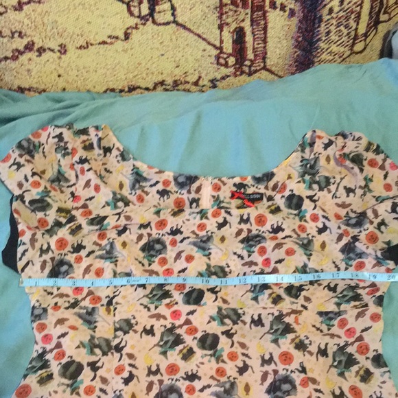 Hell Bunny Witchy Mini Dress (size L or size M) Never worn. - Picture 8 of 11